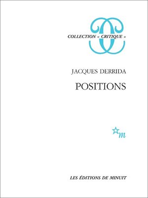 cover image of Positions